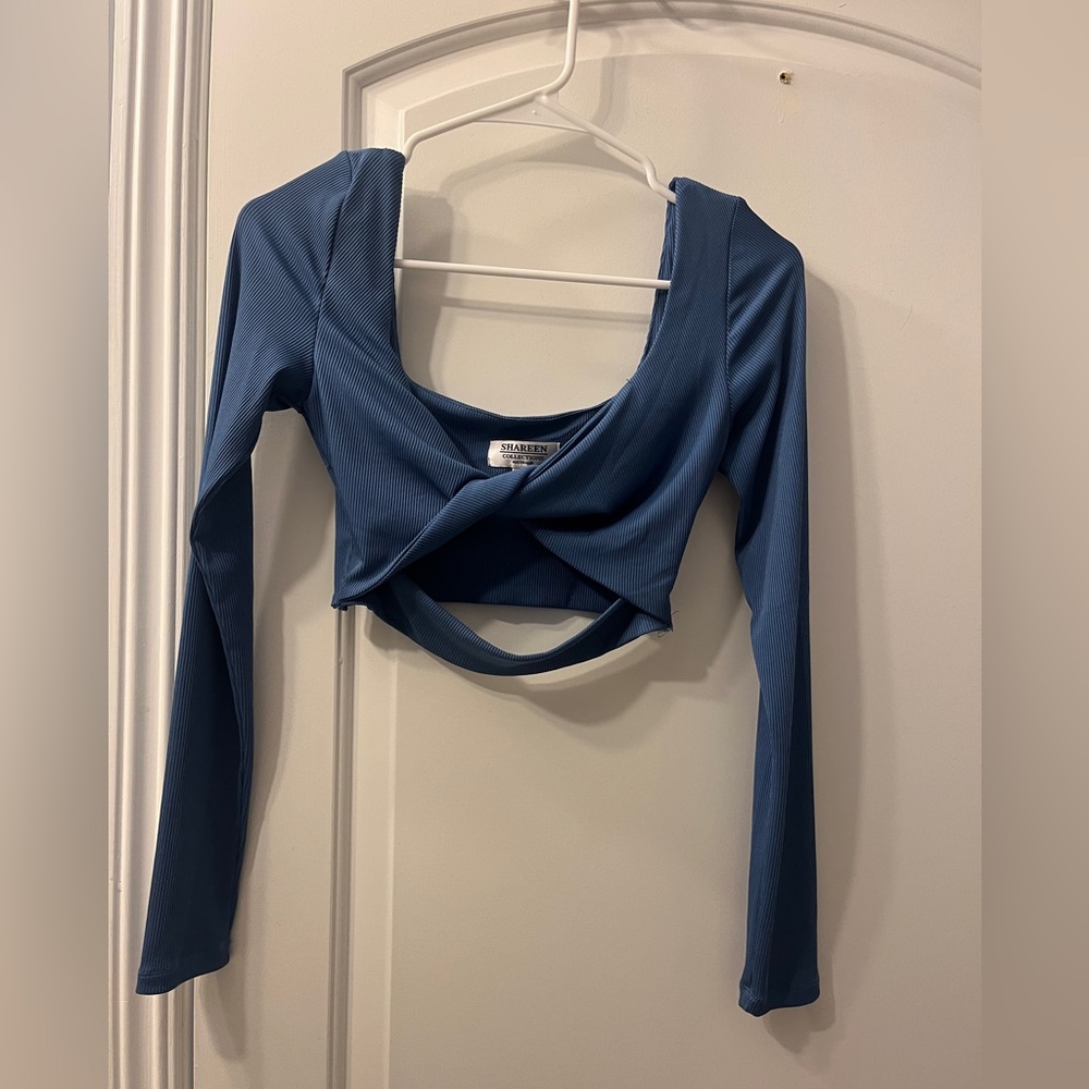 Shareen Collections crop skirt set